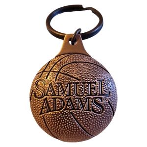 Samuel Adams Beer Sports Basketball Key Chain Bottle Opener